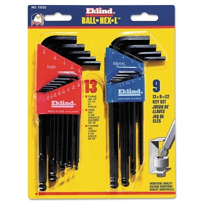 COMBINATION INCH/METRICBALLEND SET